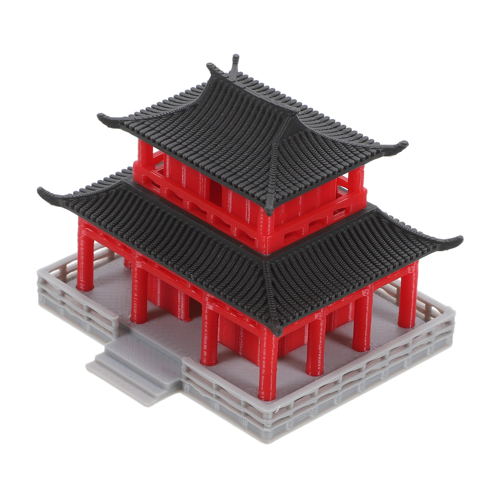 Aquarium & Marine Science Center - Mini pavillon pagode, architecture chinoise ancienne,
