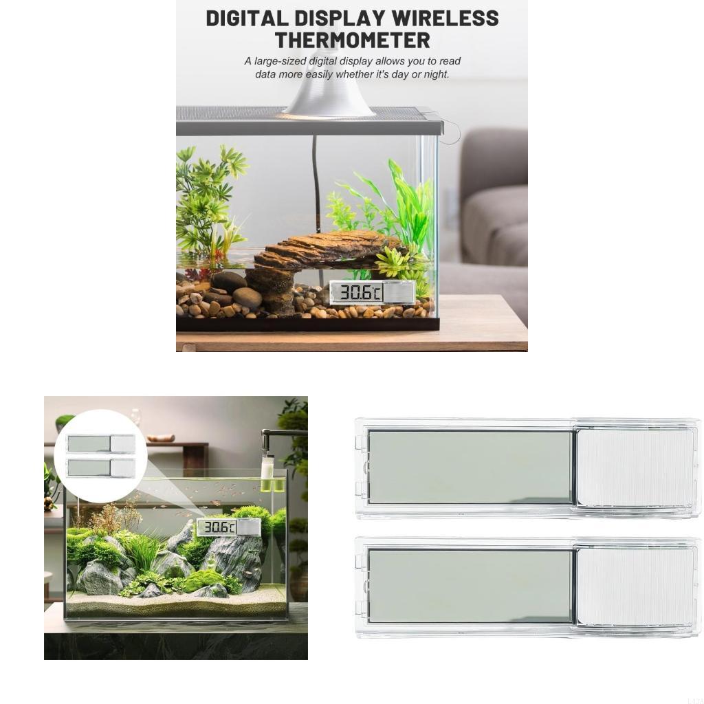 Marine Aquarium Temperature - L43A 2 pièces thermomètres pour aquariums