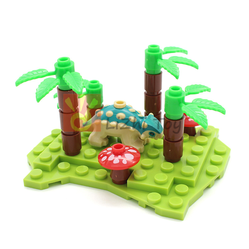 Marine Zoo - MOC 67443pb02 dinosaure bébé Ankylosaure blocs
