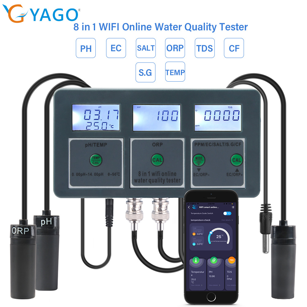 Marine Aquarium Water Analyzer - YAGO Testeur de qualité de l'eau