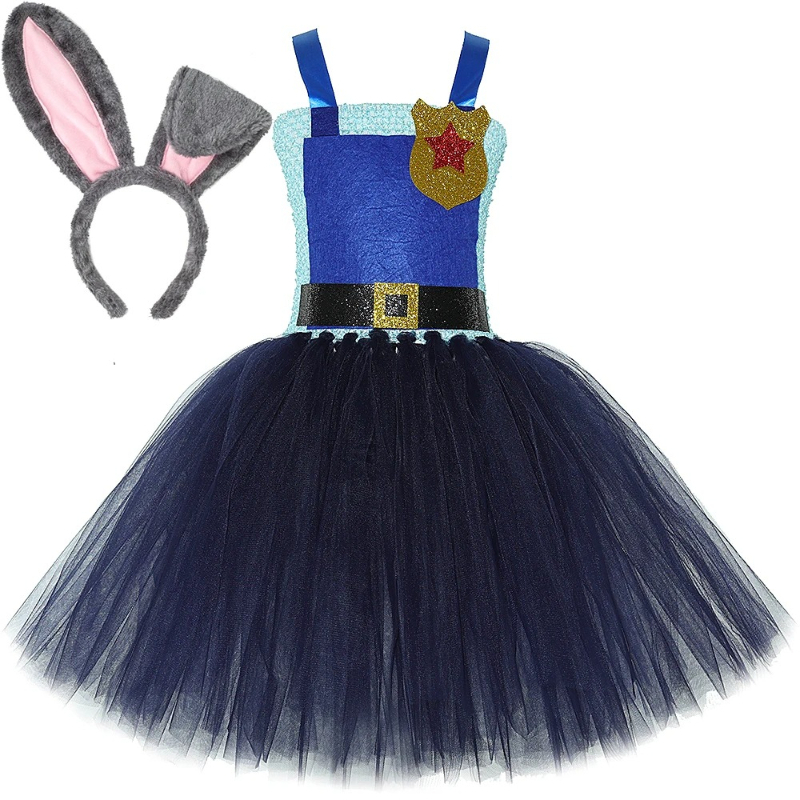 Marine Zoo - Robe Tutu d'officier de lapin pour