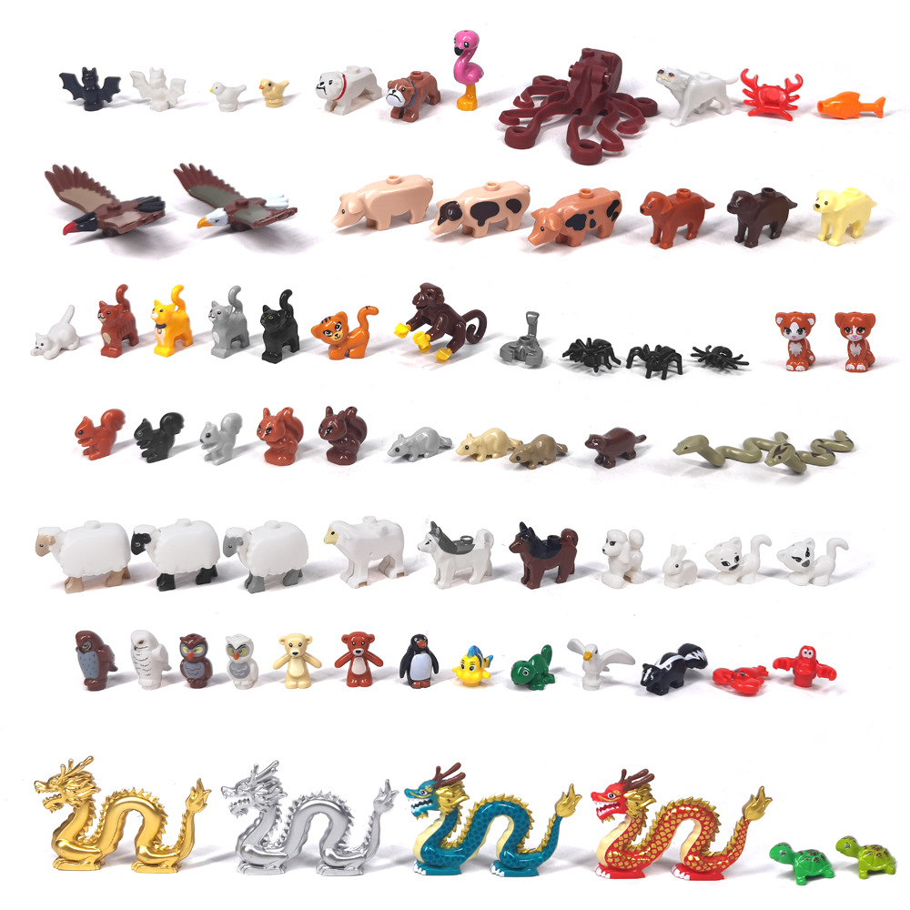 Marine Zoo - MOC 1 pièces imprimé Zoo animaux