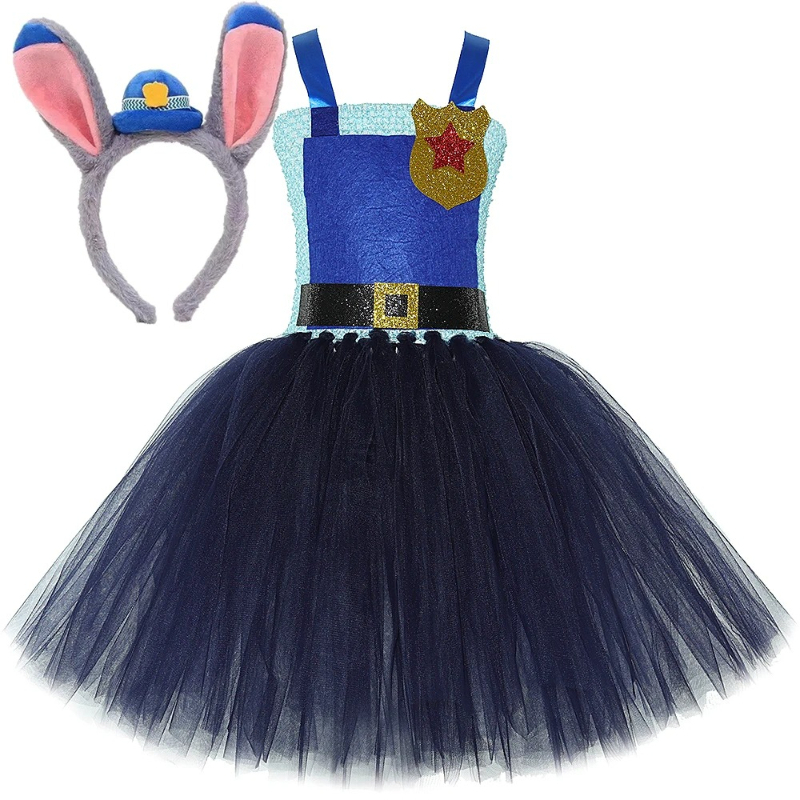 Marine Zoo - Costumes Judy de lapin bleu marine