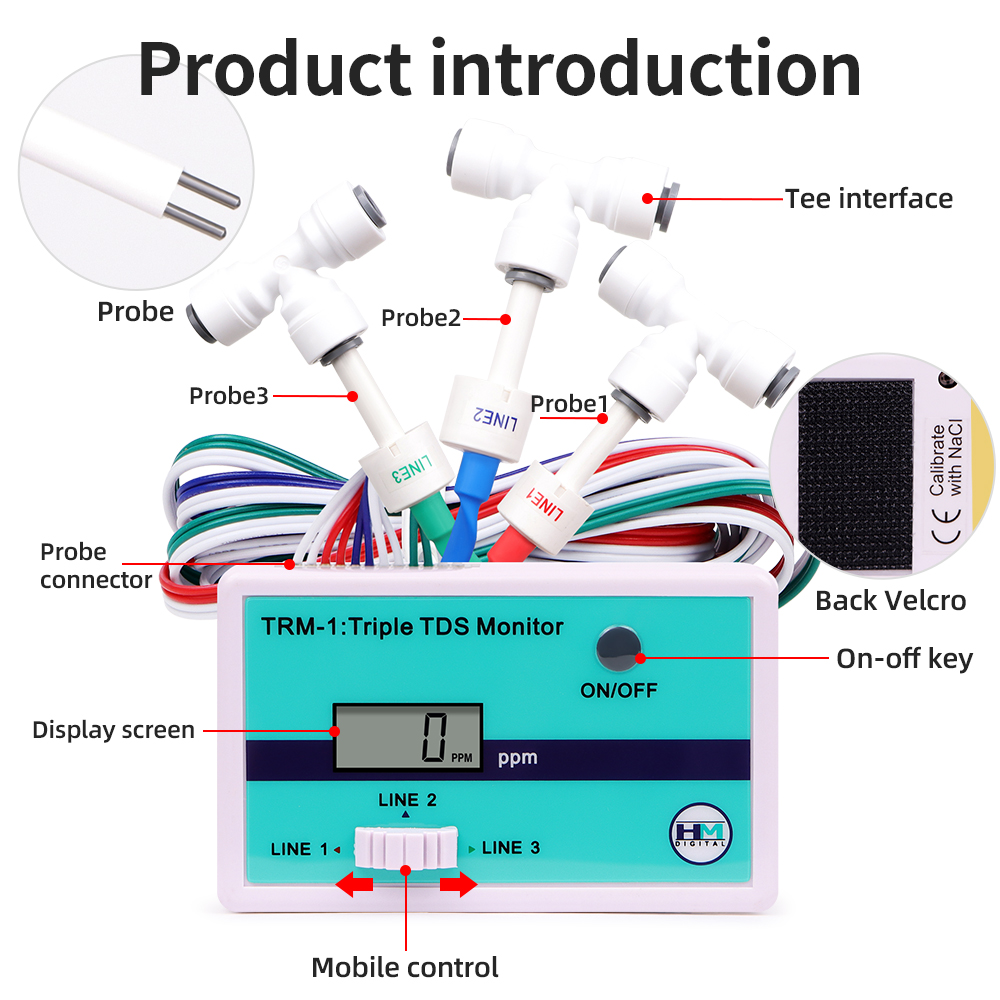 Moniteur TDS numérique en lign - Marine Aquarium Water Analyzer avis et prix