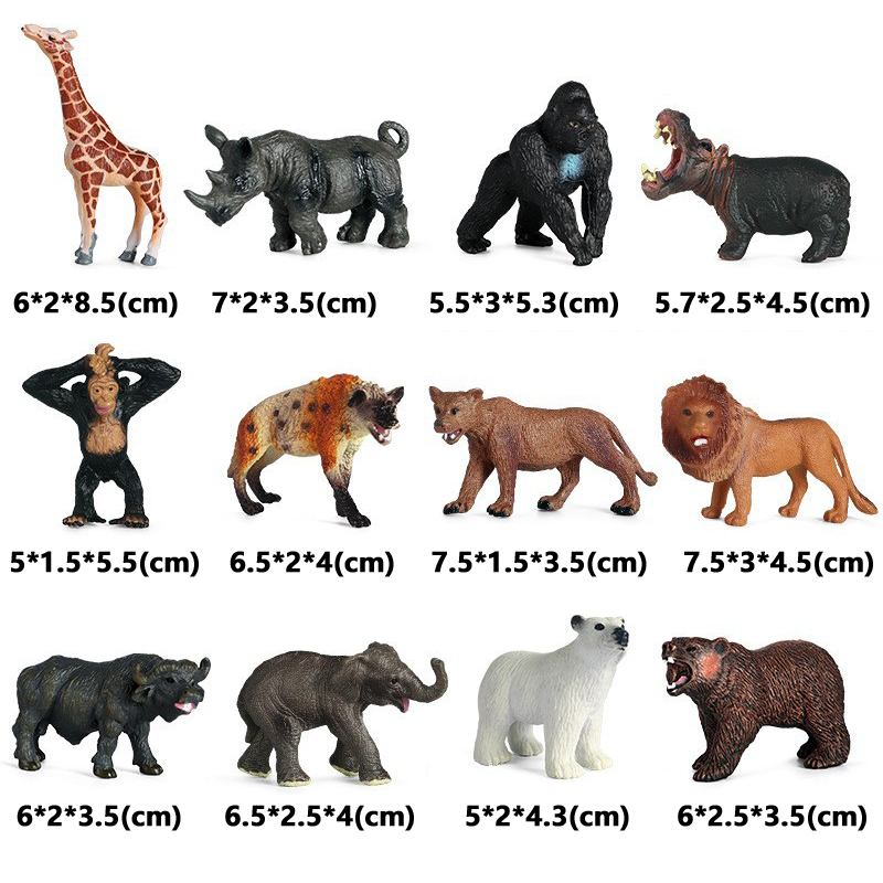 Figurines de simulation d'anim - Marine Zoo avis et prix