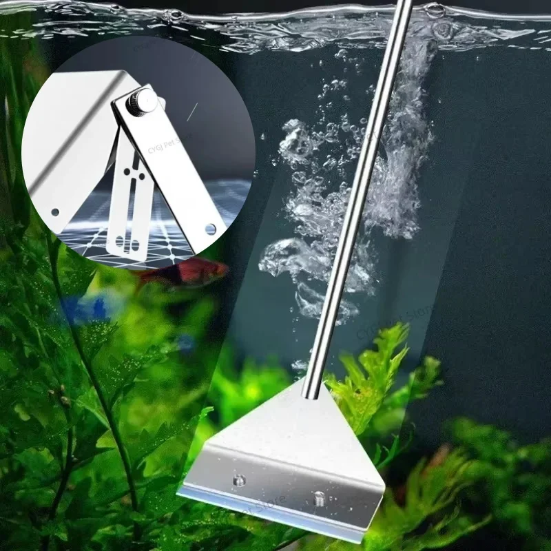 Outil de nettoyage d'aquarium, - Marine Aquarium Glass Scraper avis et prix