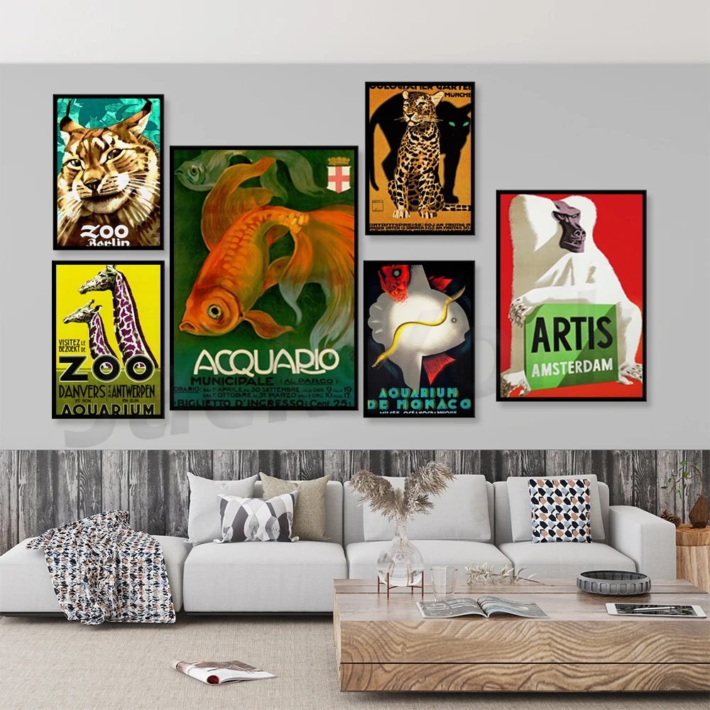 Amsterdam Zoo Monaco, affiche  - Marine Zoo avis et prix