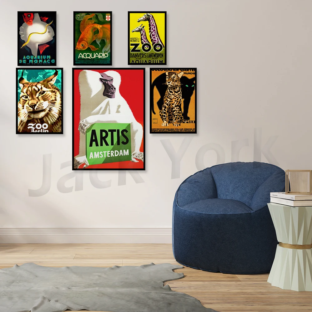 Amsterdam Zoo Monaco, affiche  - Marine Zoo avis et prix