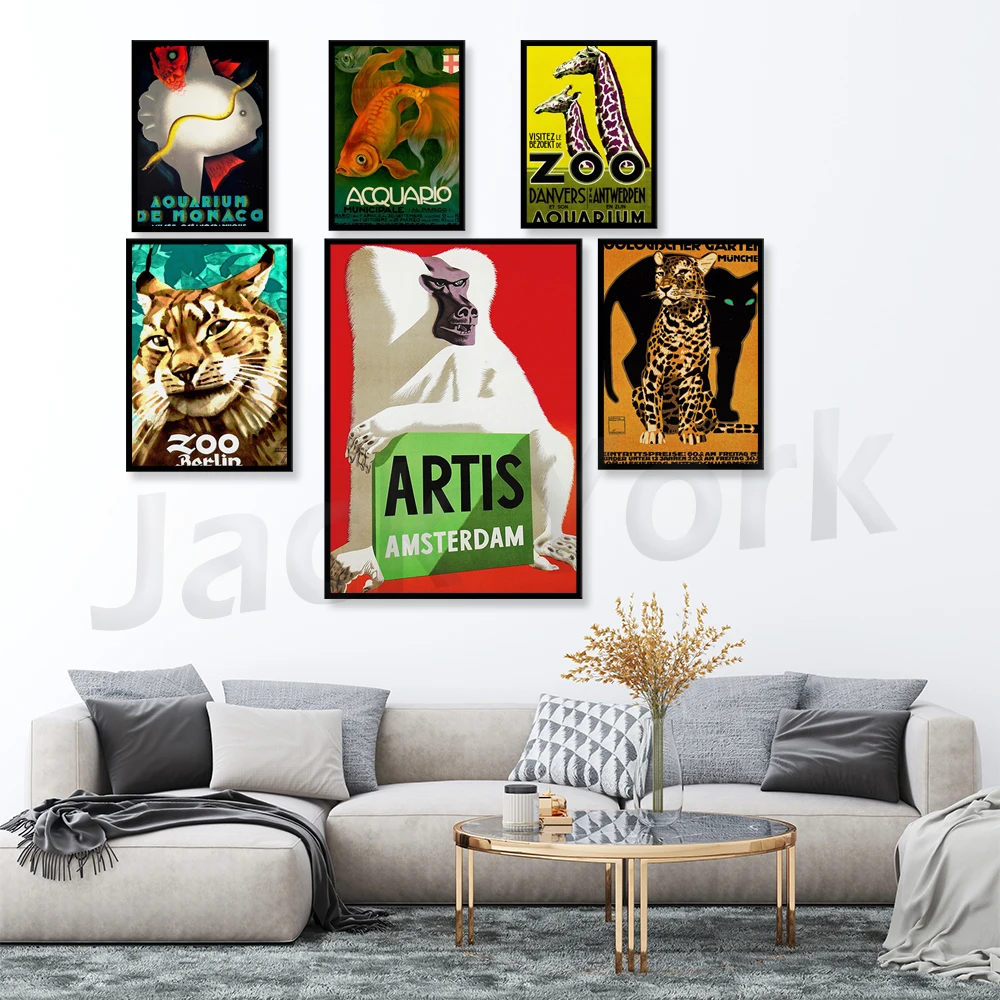 Amsterdam Zoo Monaco, affiche  - Marine Zoo avis et prix