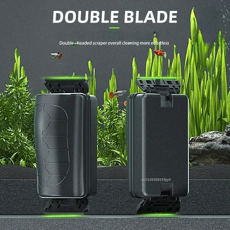 Petites brosses magnétiques po - Marine Aquarium Glass Scraper avis et prix
