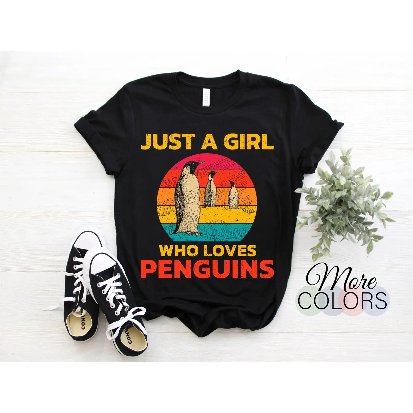 T-shirt vintage « Just A Girl  - Marine Zoo avis et prix